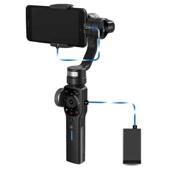 Трехосевой стедикам ZHIYUN SMOOTH 4 (C030016EUR) Подключение к смартфону Bluetooth