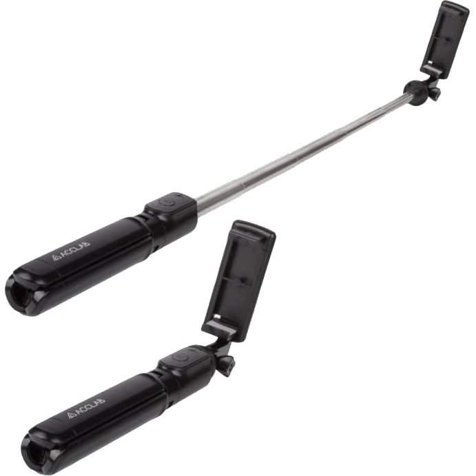 Селфи-монопод AccLab AL-ST01BT Black (1283126511547) Подключение к смартфону Bluetooth