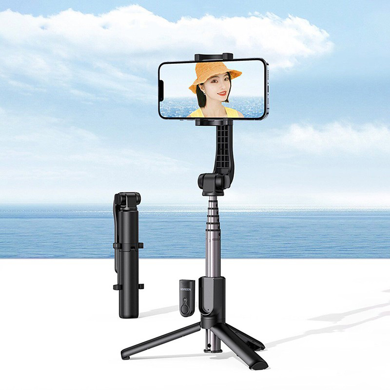 Зовнішній вигляд Трипод UGREEN Selfie Stick Black (LP508)