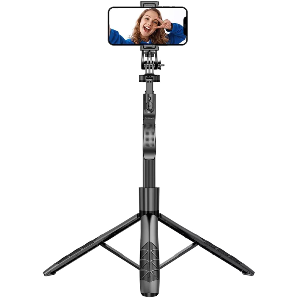 Внешний вид Монопод-трипод PROOVE MegaStick Selfie Stick Tripod Black (55812)