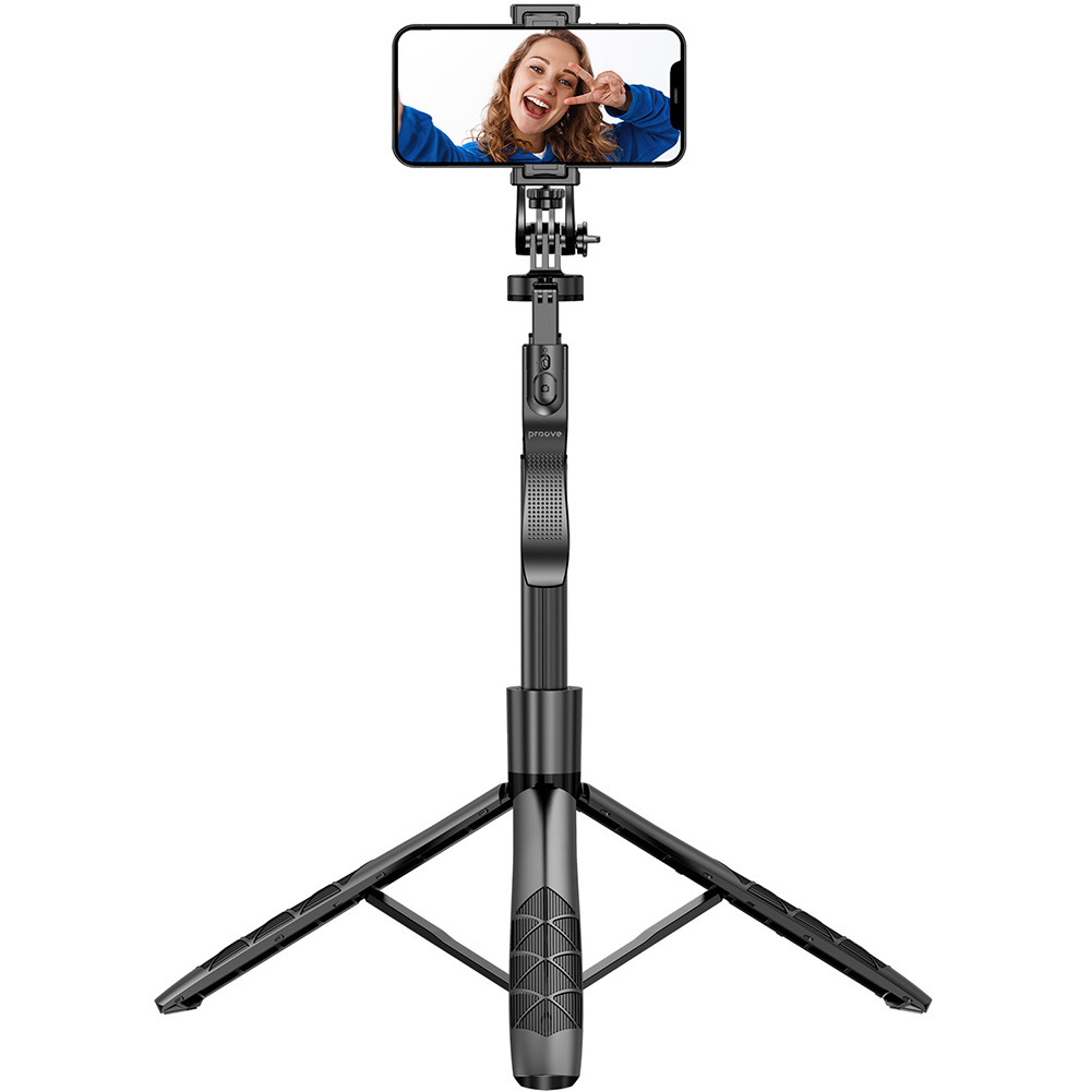 Монопод-трипод PROOVE MegaStick Selfie Stick Tripod Black (55812)