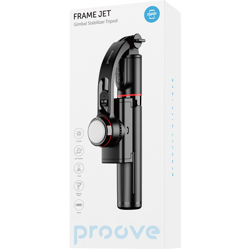 Фото 14 Трипод PROOVE Frame Jet Gimbal Stabilizer Black (56880black)
