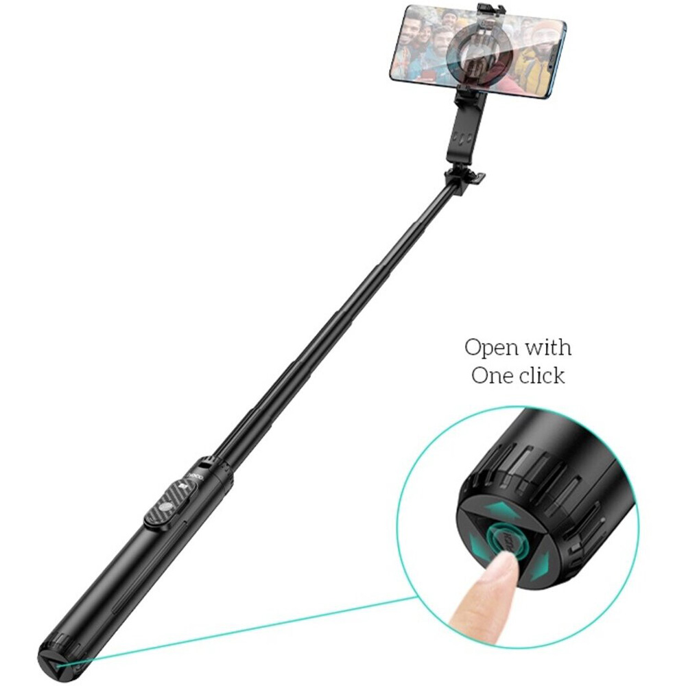 Трипод HOCO K25 Black (6942007646314) Максимальна довжина 150