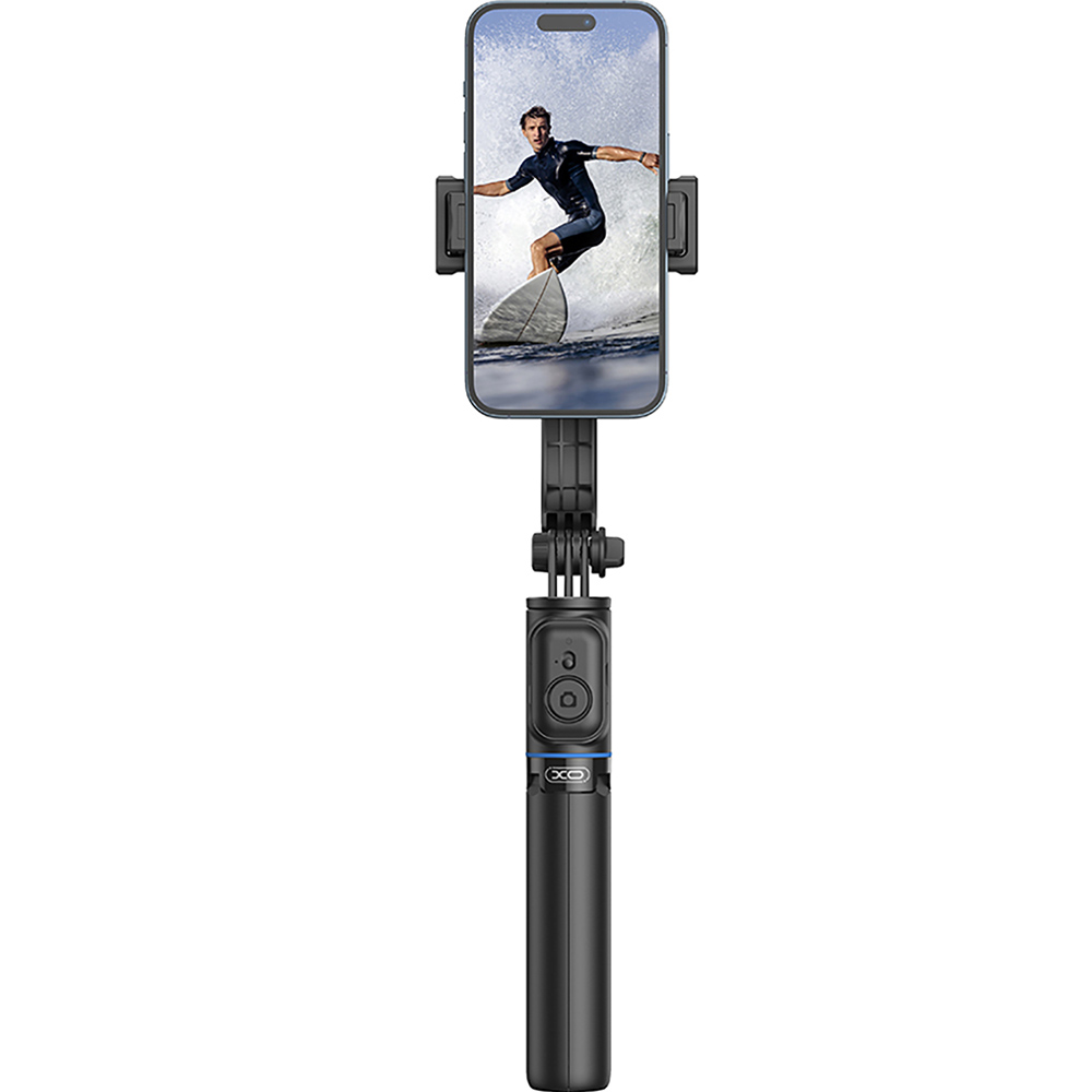 Трипод XO SS13 Bluetooth Black (SS13.black) Додатково підходить для телефонів 4.2" - 6.7"