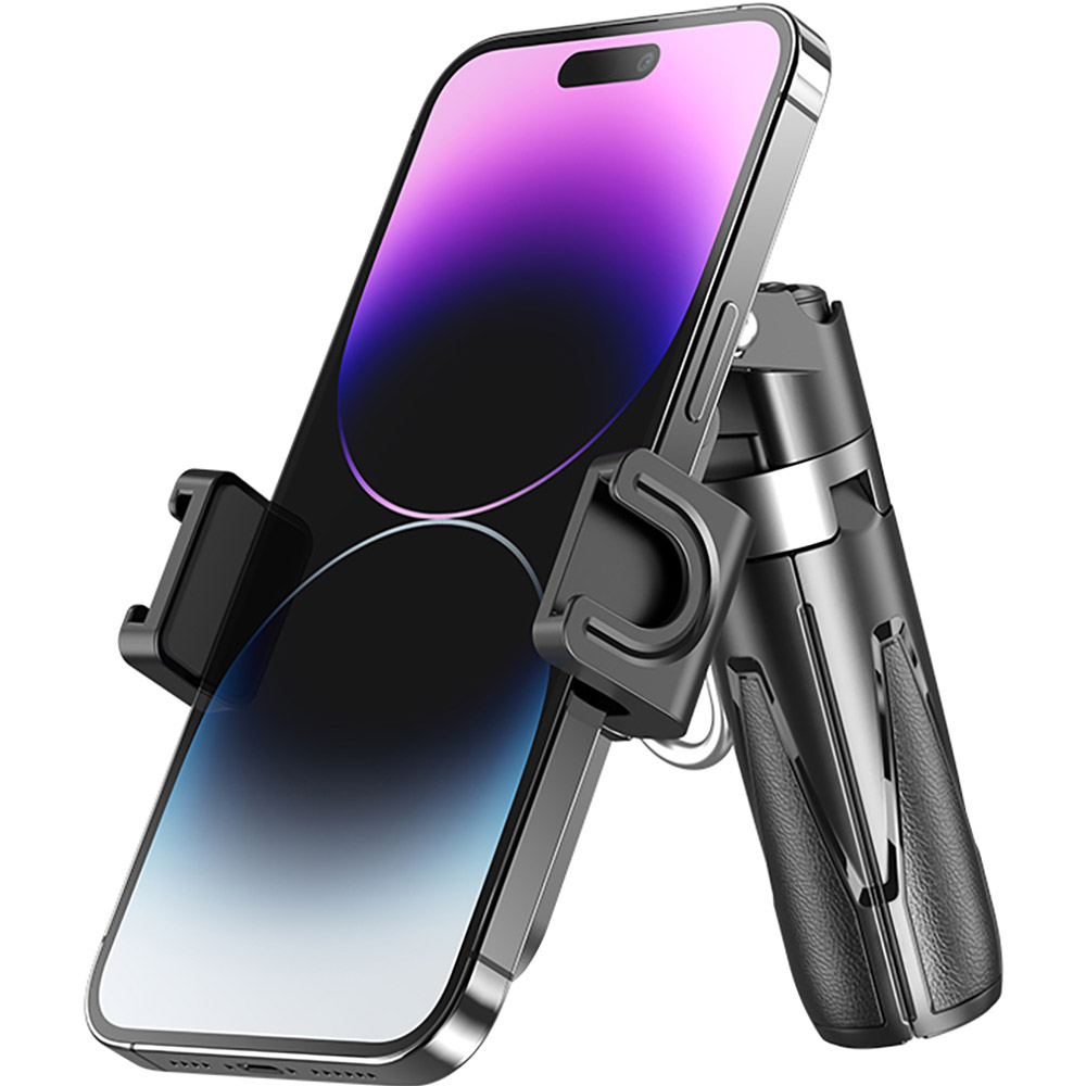 Трипод XO SS21 Bluetooth Black (SS21.black) Додатково ємність акумулятора: 55 мАг, час заряджання: 1 год