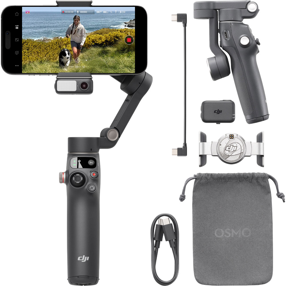 Зовнішній вигляд Стедікам DJI Osmo Mobile 7P (CP.OS.00000401.01)