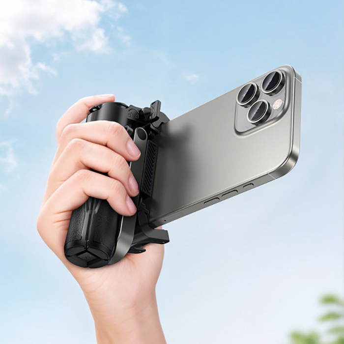 Изображение Монопод-трипод HOCO K27 Magic portable mini live broadcast stand Black (6942007654067)