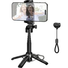 Монопод-трипод HOCO K27 Magic portable mini live broadcast stand Black (6942007654067)