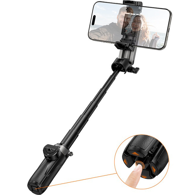 Монопод-трипод HOCO K27 Magic portable mini live broadcast stand Black (6942007654067) Тип монопод