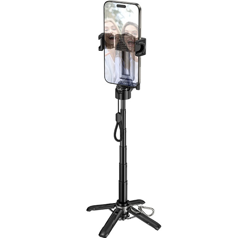 Монопод-трипод HOCO K27 Magic portable mini live broadcast stand Black (6942007654067) Тип трипод