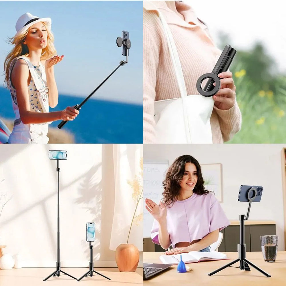 Заказать Трипод ULANZI VIJIM MG-003 Magnetic Selfie Stick Pro Black (M003B)