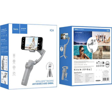 Стедикам HOCO K24 Support 3-axis Smart Gimbal Grey (6942007635547)