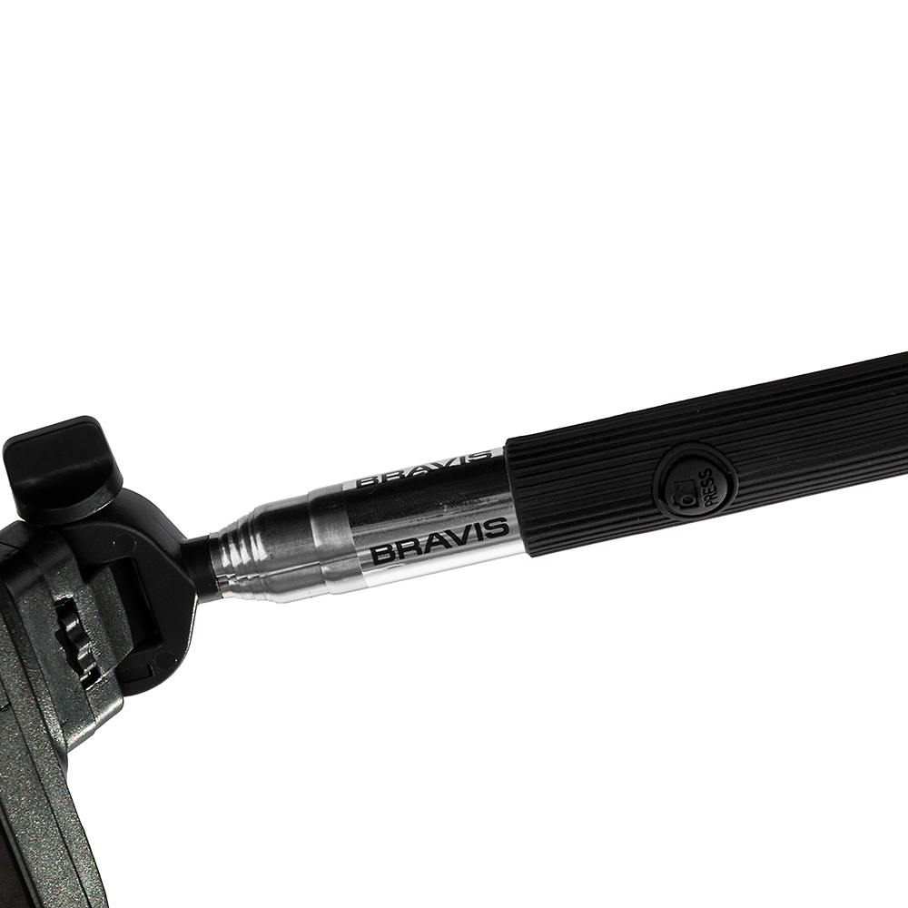 Селфи монопод BRAVIS Universal selfie monopod black Количество кнопок 1