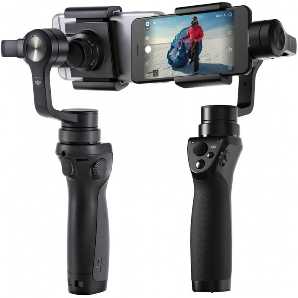 Трехосевой стедикам DJI Osmo Mobile Подключение к смартфону Bluetooth