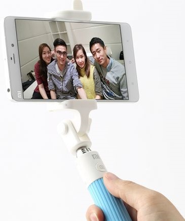 Селфи монопод XIAOMI Selfie Stick Blue Максимальна довжина 71