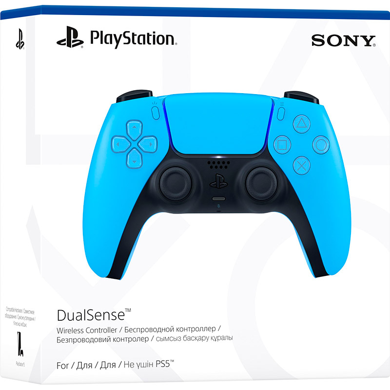 Внешний вид Геймпад SONY PlayStation 5 Dualsense Ice Blue (9728290)