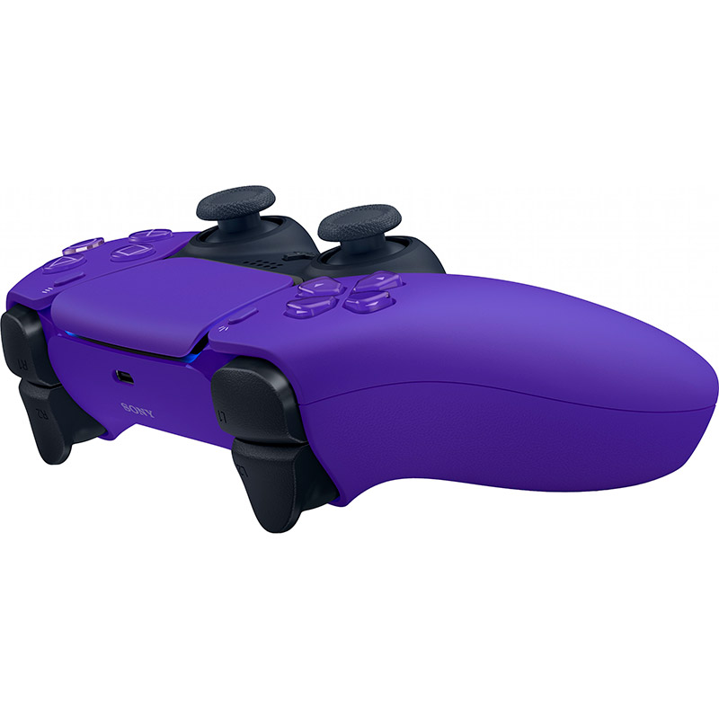 Геймпад SONY PlayStation 5 Dualsense Purple (9729297) Особенности 2-точечная сенсорная панель емкостного типа с механизмом нажатия; Датчик движения; Шестиосевая система определения движения (трехосевой гироскоп, трехосевой акселерометр); Световая панель; Вибрация; Динамик