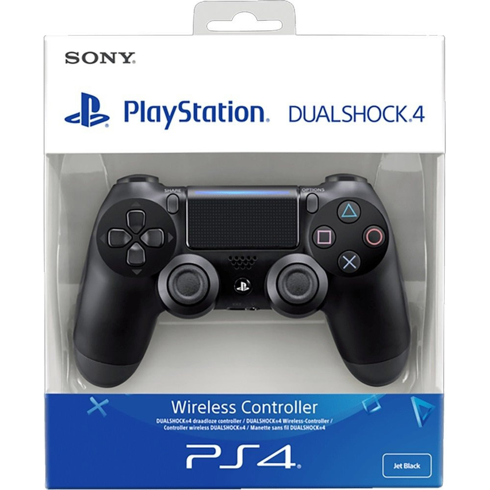 Геймпад SONY Dualshock v2 для PS4 Jet Black (9870357) Розміри 185 x 178 x 63.5