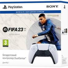 Геймпад PLAYSTATION PS55 Dualsense White + FIFA 23 (9440796)