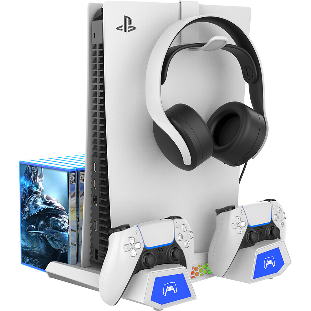 Подствка iPega для Sony PlayStation 5 Slim с зарядкой для геймпадов DualSense (PG-P5S023) Тип подставка