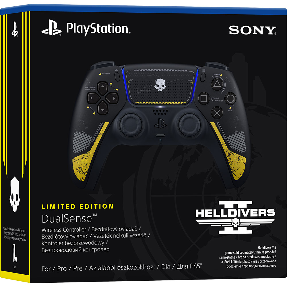 Замовити Геймпад SONY PS5 Dualsense BT Helldivers 2 Limited Edition