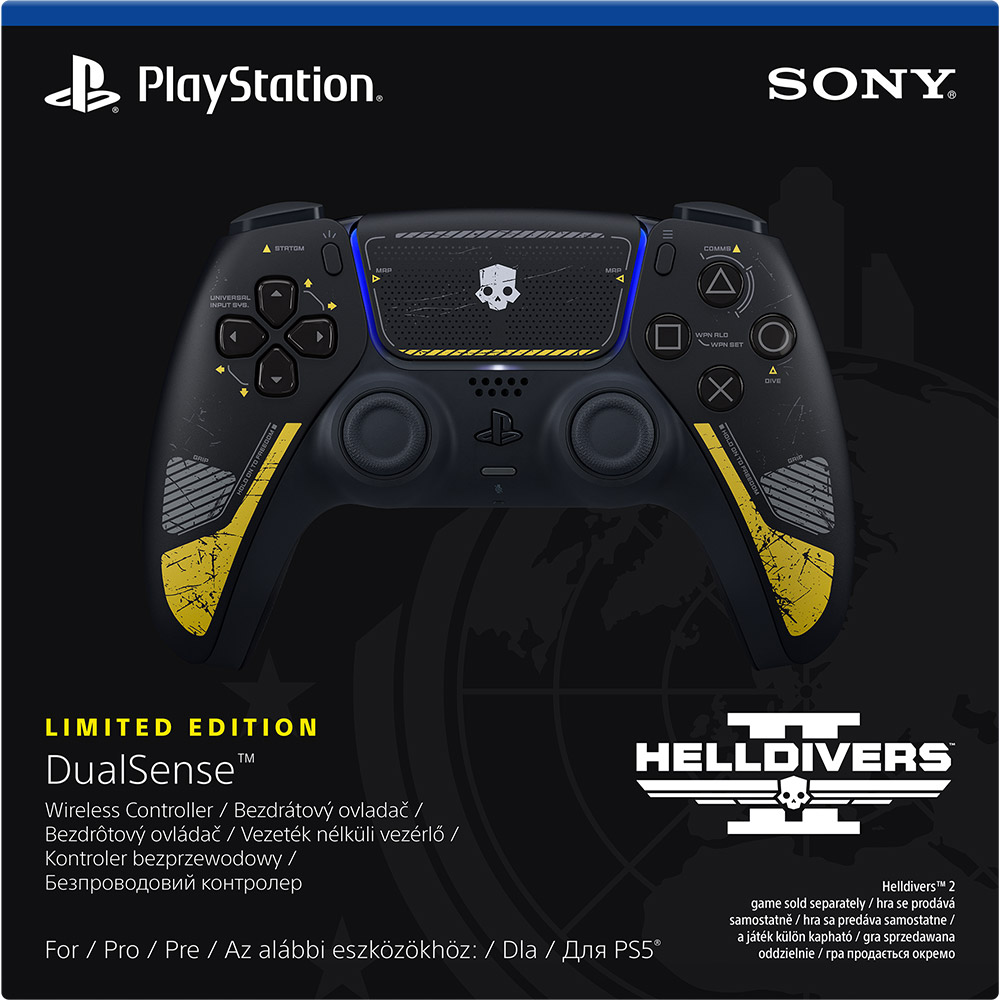 Фото Геймпад SONY PS5 Dualsense BT Helldivers 2 Limited Edition