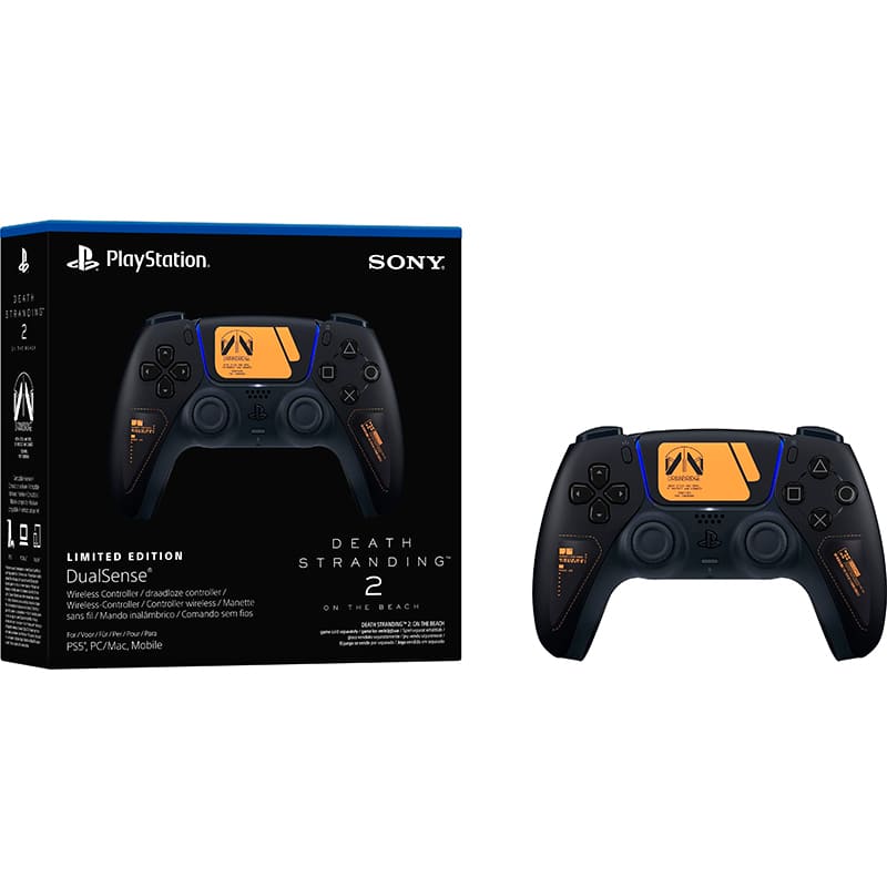 Геймпад SONY PlayStation 5 Dualsense Death Stranding 2 Limited Edition (1000048603) Особенности Акселерометр; Встроенный микрофон; Встроеный динамик; Официальная лицензия Sony; Сенсорная панель