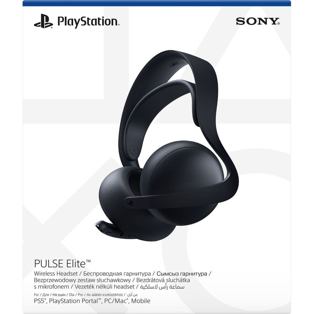 Фото Гарнитура SONY PlayStation Pulse Elite WL Midnight Black