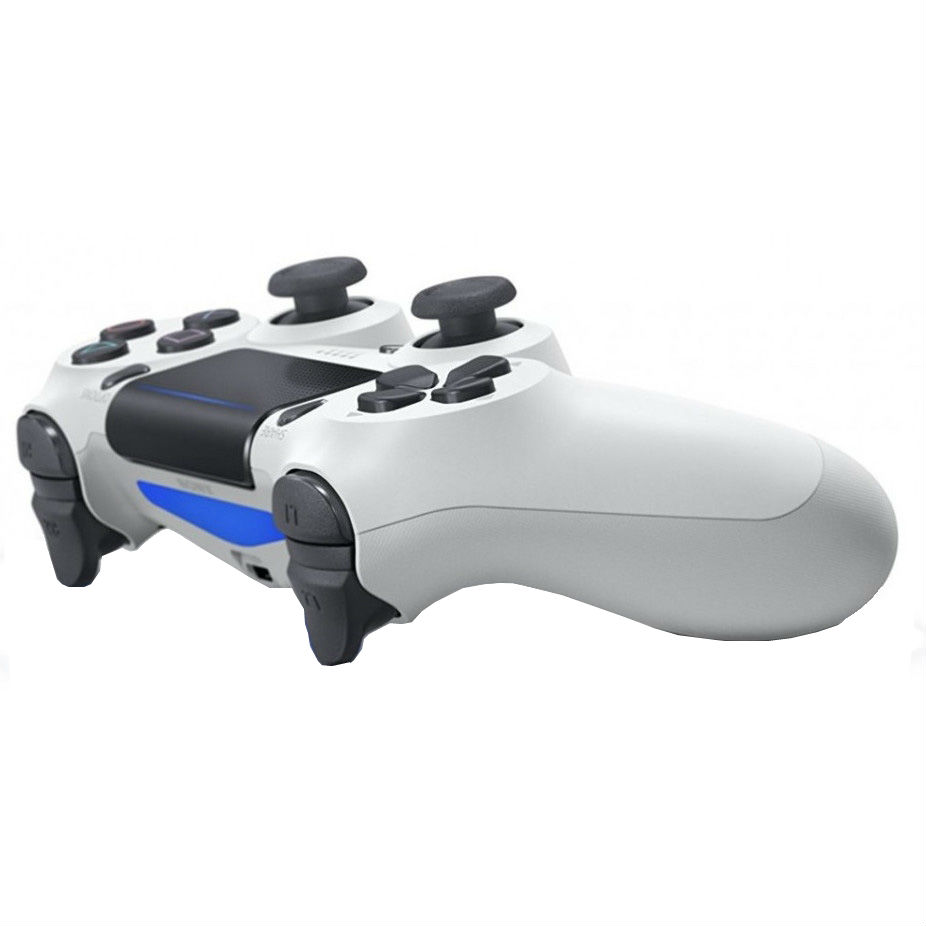 Геймпад SONY PlayStation Dualshock v2 Glacier White Особенности улучшенные аналоговые джойстики, сенсорная панель, световая панель, виброотдача, встроеный динамик, разьем стереогарнитуры, акселерометр, гироскоп, встроенный литий-ионный перезаряжаемый аккумулятор 1000 мАч