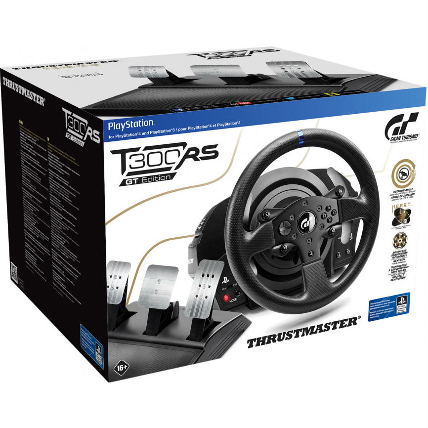 Руль и педали THRUSTMASTER T300 RS GT Edition Official Sony licensed (4160681) Поколение Playstation 4