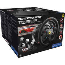 Руль и педали THRUSTMASTER T300 Ferrari Integral RW Alcantara edition (4160652)