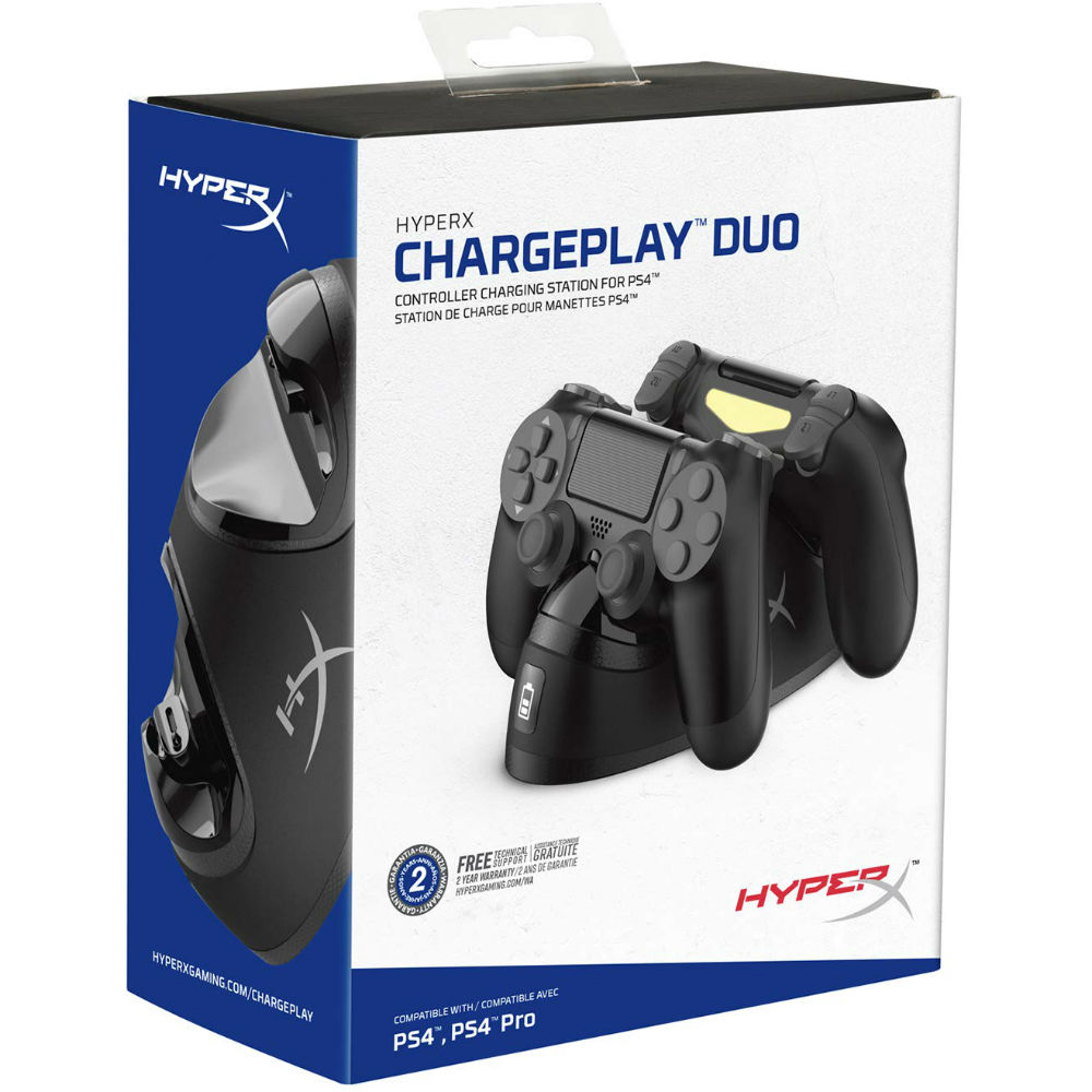 Зовнішній вигляд Зарядна станція HyperX ChargePlay Duo для PS4 (HX-CPDU-C)