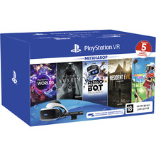 VR-очки SONY PlayStation VR MegaPack + 5 игр в комплекте (9998600)