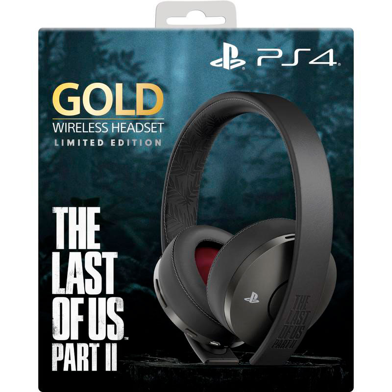 Гарнітура SONY Gold Limited Edition The Last of Us Part II (9314004) Основний колір чорний