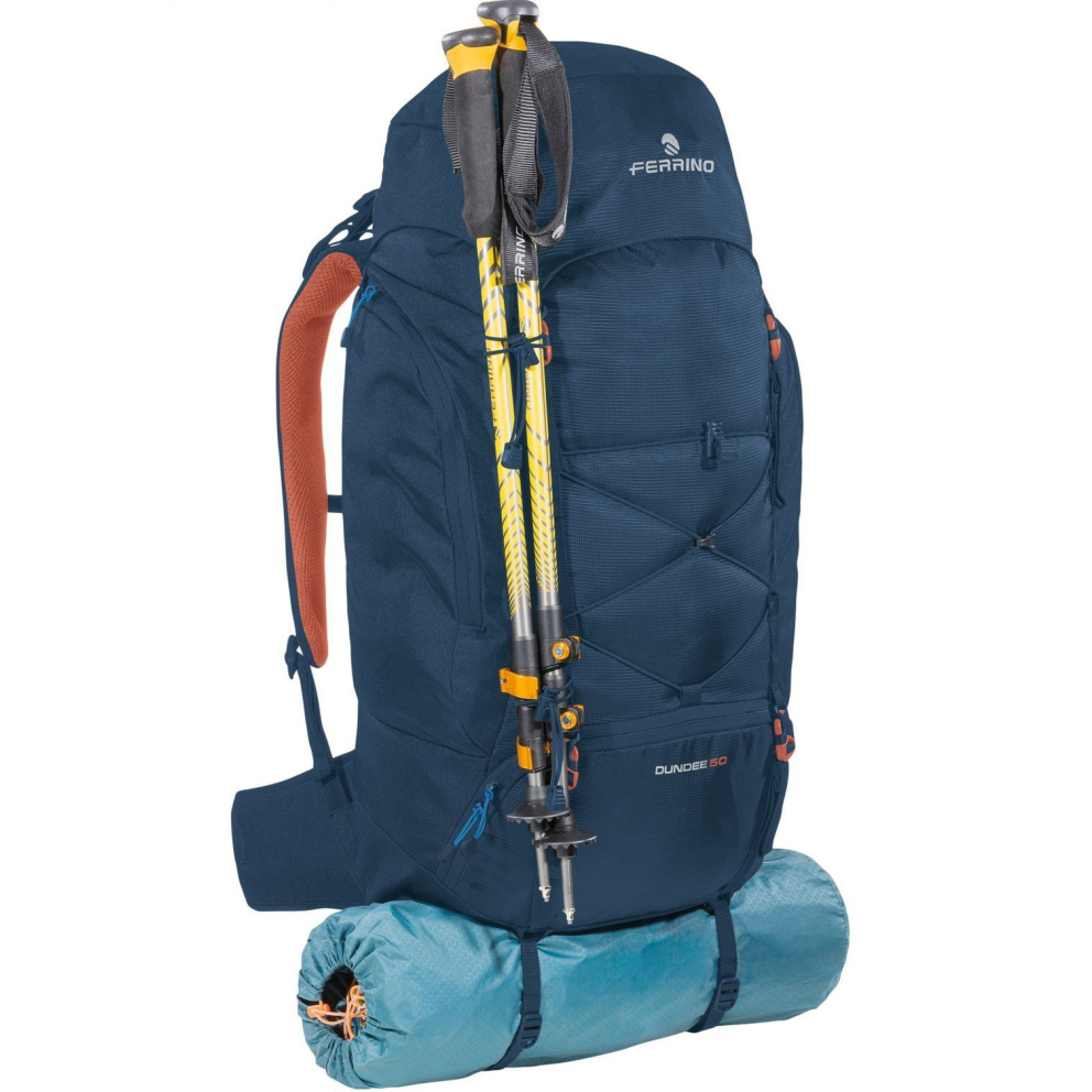 Рюкзак туристический FERRINO Dundee 50L Blue (75665OBB) Объем 50