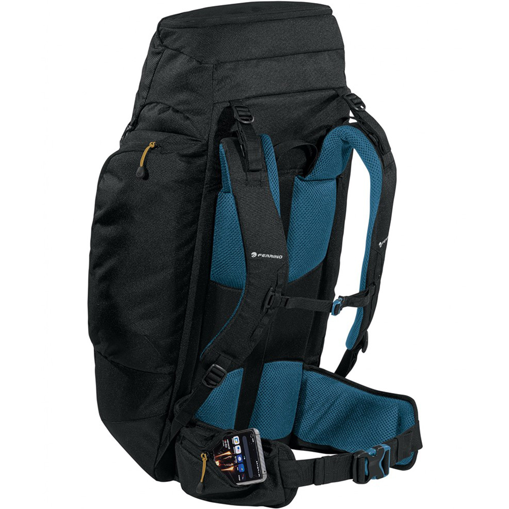 Внешний вид Рюкзак туристический FERRINO Dundee 70L Black (75666OCC)