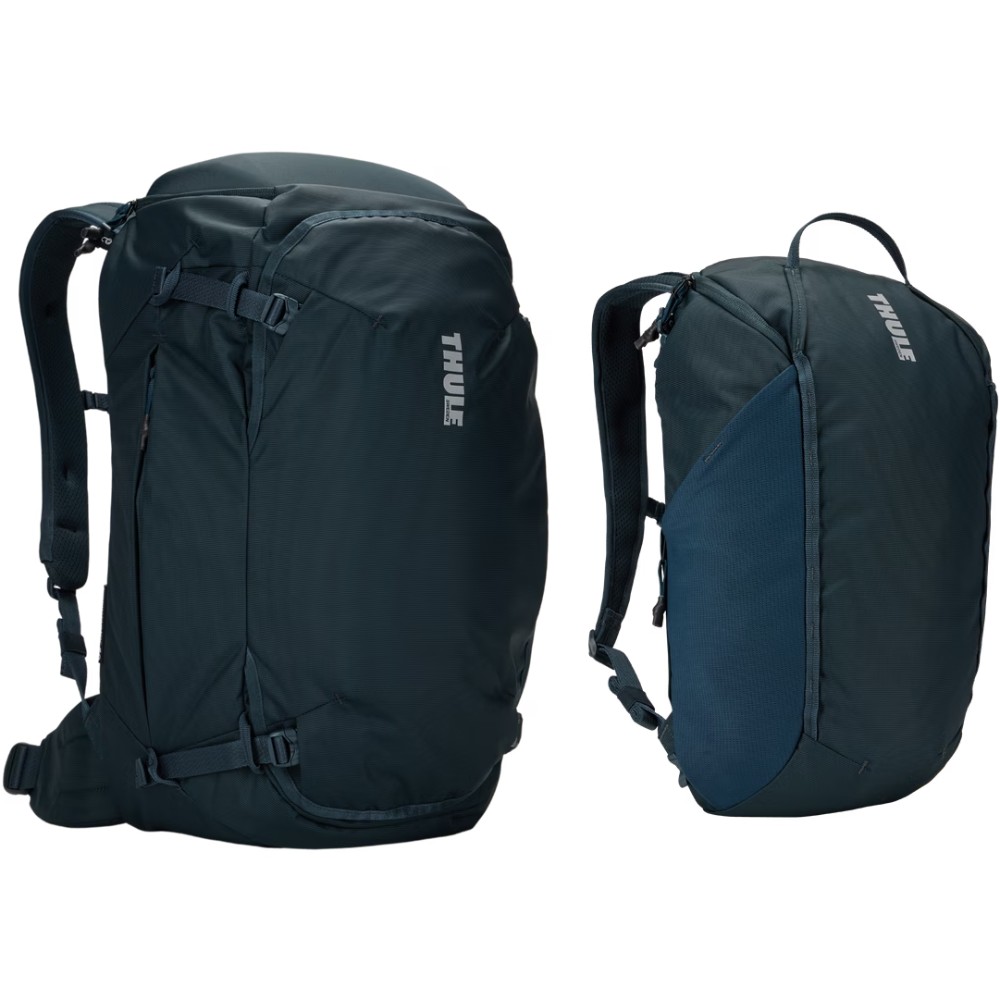 В Фокстрот Рюкзак THULE Landmark Travel Pack 60L TLPM-260 Darkest Blue (3205312)