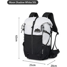 Рюкзак NATUREHIKE Helium CNK2300016 30+5 л White (6976507663311)