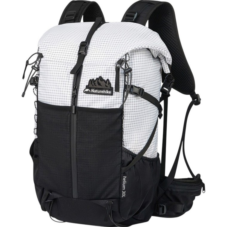 Рюкзак NATUREHIKE Helium CNK2300016 30+5 л White (6976507663311)