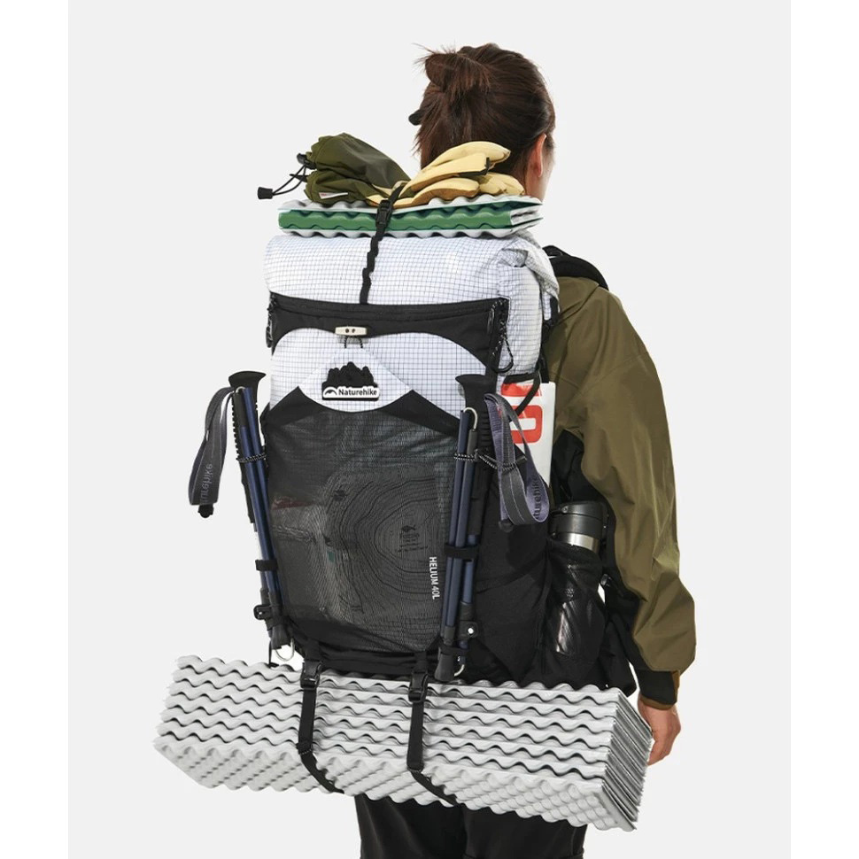 Рюкзак NATUREHIKE Helium CNK2450XB016 40 л L White (6927595796979) Рюкзак NATUREHIKE Helium CNK2450XB016 40 л L White (6927595796979) Назначение для пешего и горного туризма