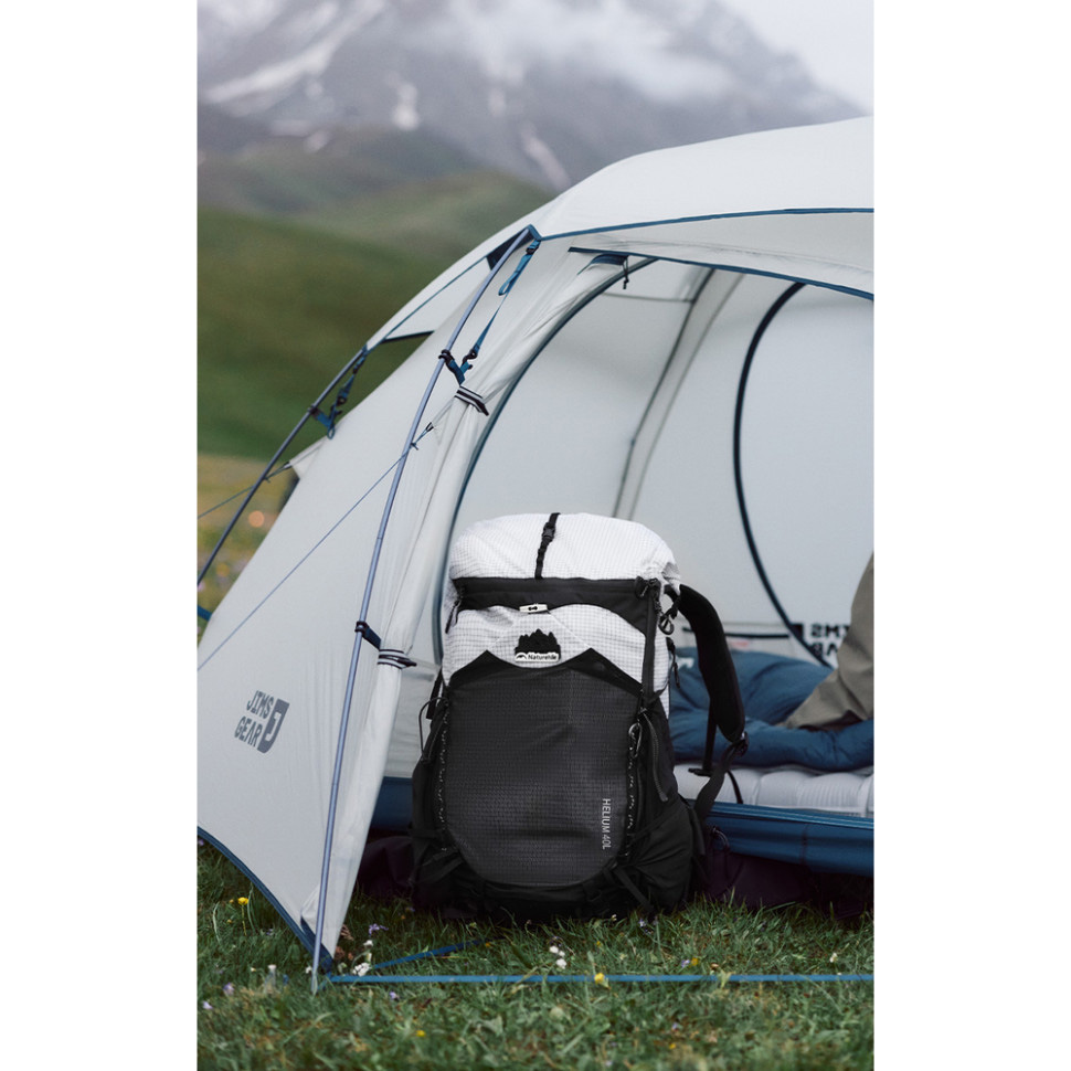 Рюкзак NATUREHIKE Helium CNK2450XB016 40 L Black (6976507666619) Изображение Рюкзак NATUREHIKE Helium CNK2450XB016 40 L Black (6976507666619)