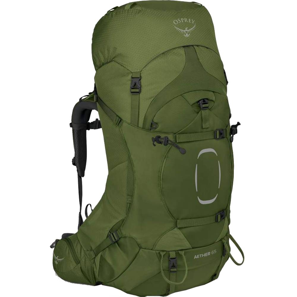 

Рюкзак OSPREY Aether 65 S/M Garlic Mustard Green (009.2400), Рюкзак Aether 65 Garlic Mustard Green - S/M -