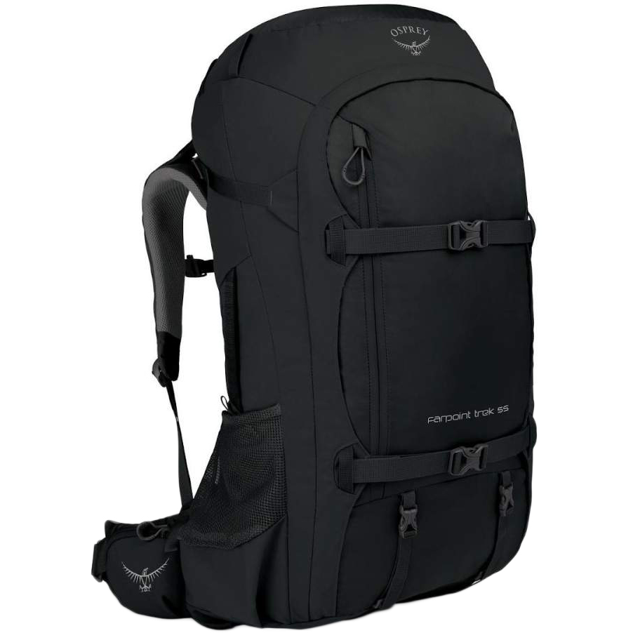 

Рюкзак OSPREY Farpoint Trek 55 Black (009.2052), Рюкзак Farpoint Trek 55 Black - O/S - чорний