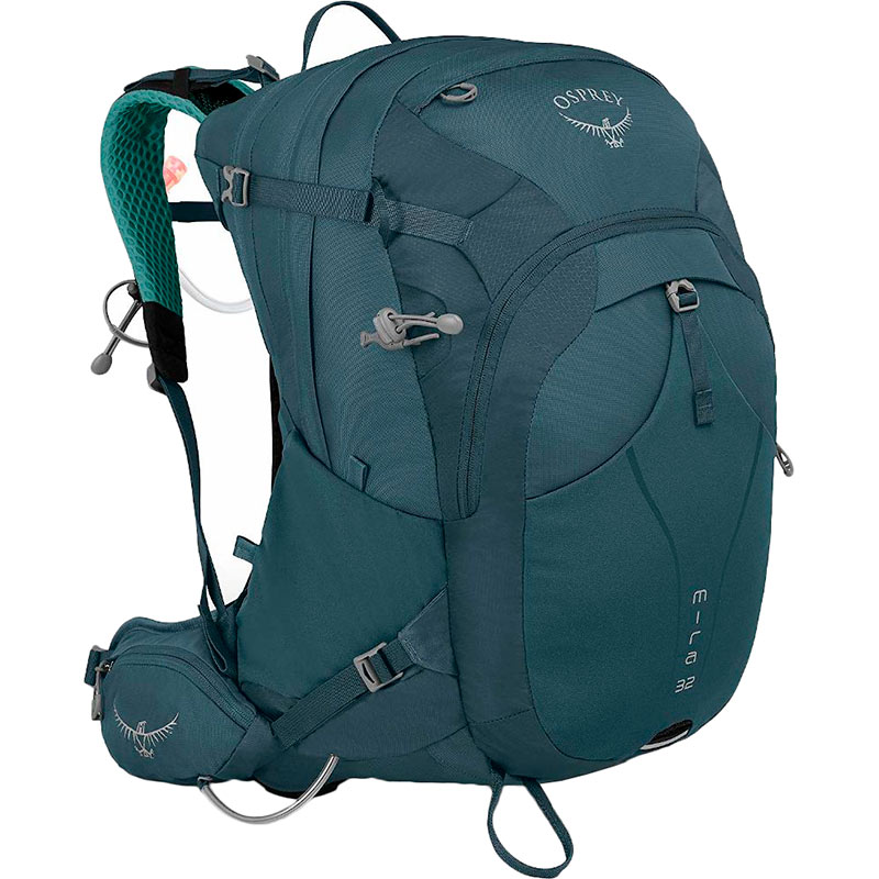 

Рюкзак туристический OSPREY Mira 32 Bahia Blue (009.001.0062), Рюкзак Mira 32 Bahia Blue - O/S - синій