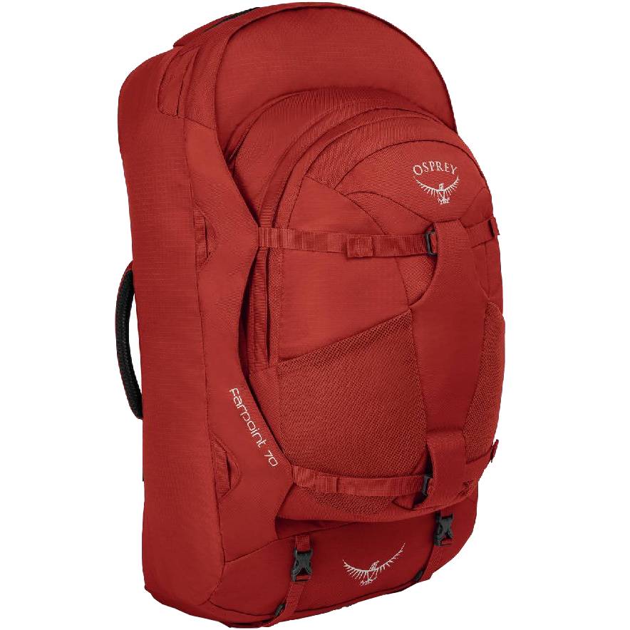 

Рюкзак OSPREY Farpoint 70 Jasper Red M/L (009.1221), Рюкзак Farpoint 70 Jasper Red - M/L - червоний