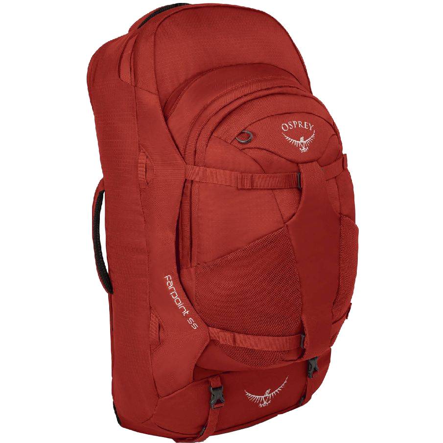 

Рюкзак OSPREY Farpoint 55 Jasper Red S/M (009.1226), Рюкзак Farpoint 55 Jasper Red - S/M - червоний