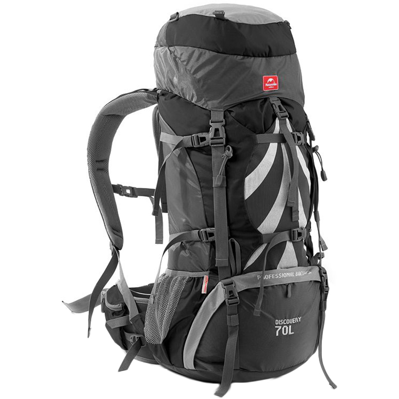 Рюкзак NATUREHIKE NH70B070-B 70 л Black (6975641887485)