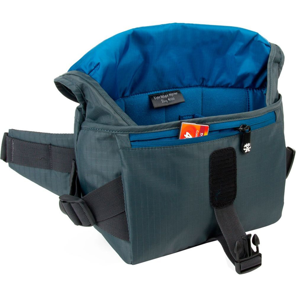 Внешний вид Сумка CRUMPLER Light Delight Hipster Sling 4000 steel grey (LDHS4000-010)