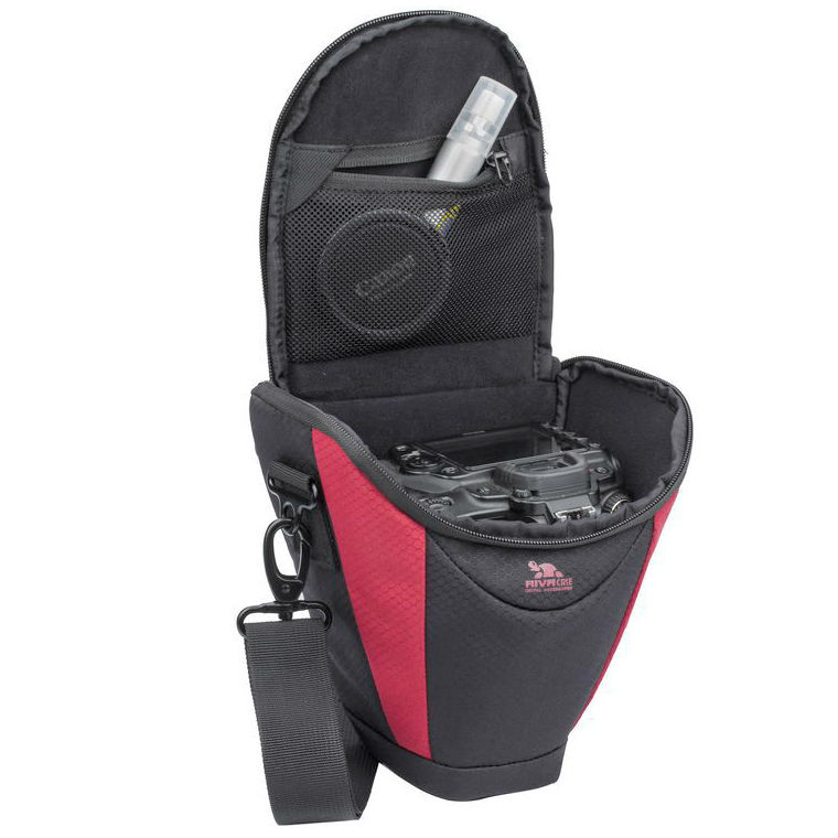 Сумка RIVA CASE 7207 (PS) Black/red Колір чорний