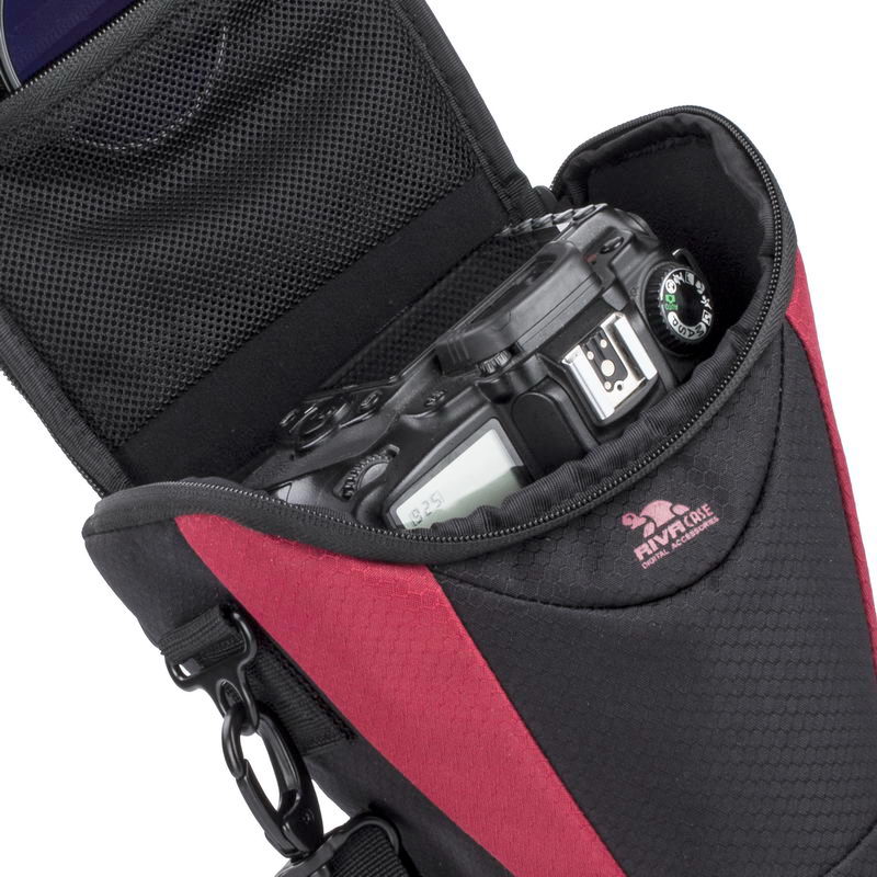 Сумка RIVA CASE 7207 (PS) Black/red Призначення для дзеркальних фотоапаратів